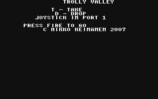 C64 GameBase Trolly_Valley_[Preview] (Preview) 2007